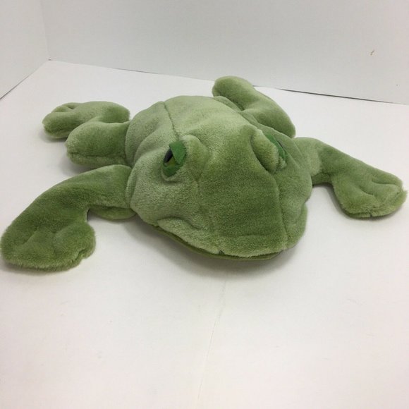 Gund Hand Puppet Frog Plush Green Stuffed Animal World Wildlife Fund WWF Froggy - Picture 3 of 12